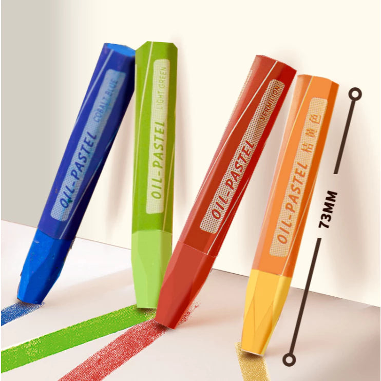 Qolo Lingdongbird Oil Pastel 18 Shades – 1002-18